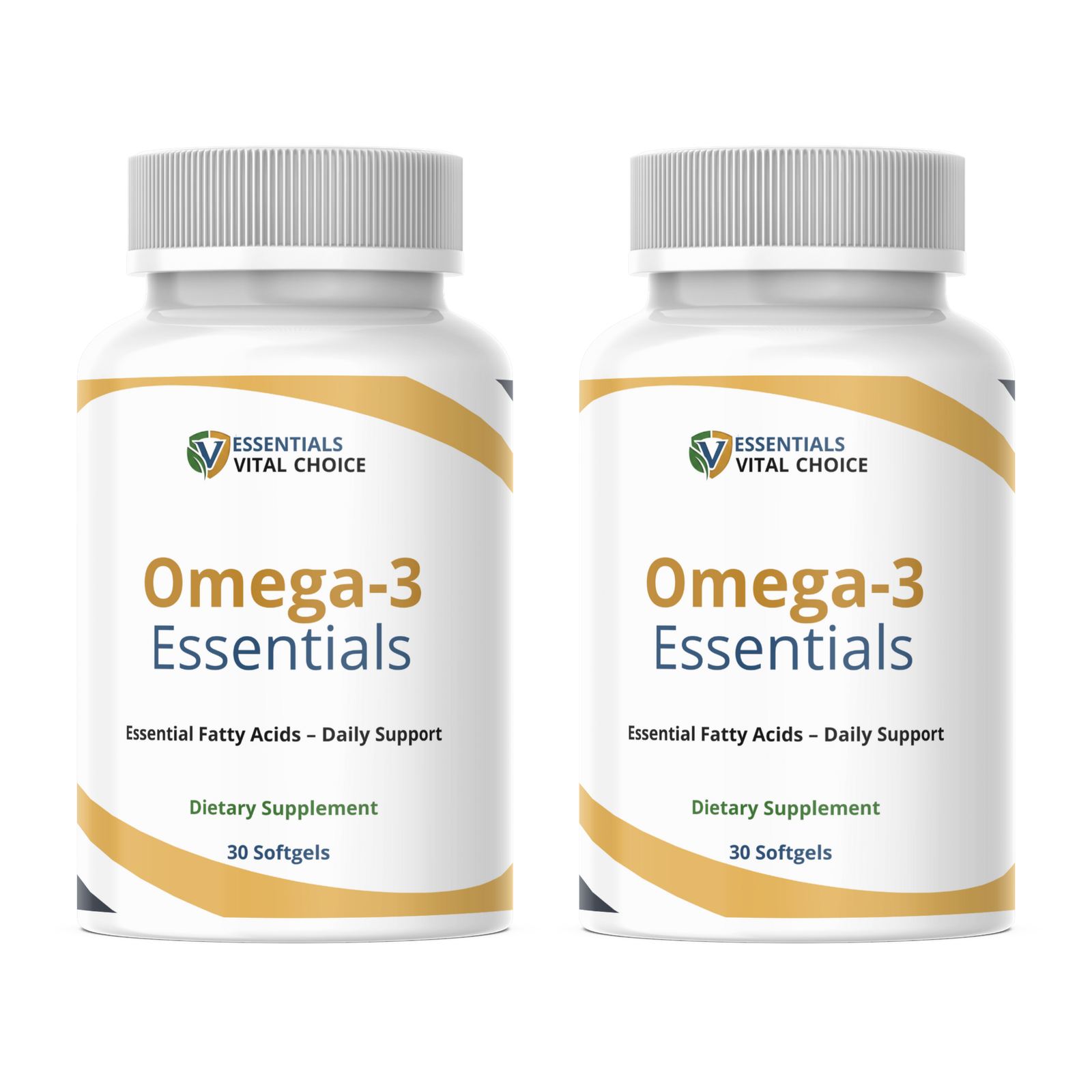Omega-3 Essentials – 2 Bottles (30 Softgels each)